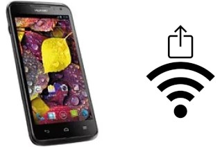 Générer un QR code avec la clé Wifi sur un Huawei Ascend D1 XL U9500E