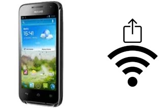 Générer un QR code avec la clé Wifi sur un Huawei Ascend G330