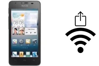 Générer un QR code avec la clé Wifi sur un Huawei Ascend G510