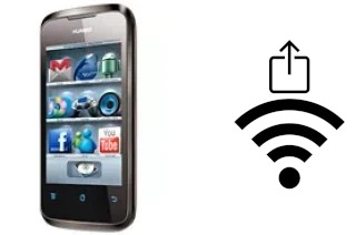 Générer un QR code avec la clé Wifi sur un Huawei Ascend Y200
