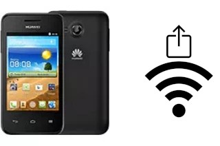 Générer un QR code avec la clé Wifi sur un Huawei Ascend Y221