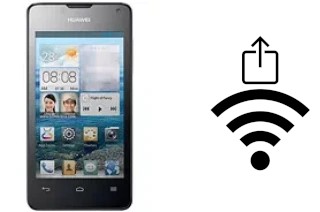 Générer un QR code avec la clé Wifi sur un Huawei Ascend Y300