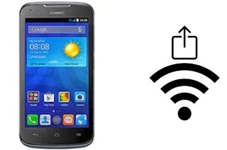 Générer un QR code avec la clé Wifi sur un Huawei Ascend Y520