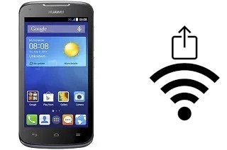 Générer un QR code avec la clé Wifi sur un Huawei Ascend Y540