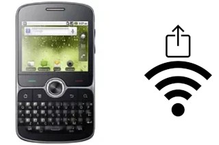 Générer un QR code avec la clé Wifi sur un Huawei U8350 Boulder