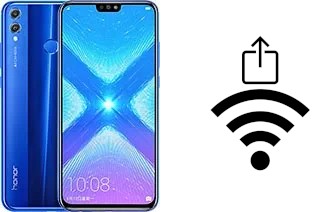 Générer un QR code avec la clé Wifi sur un Huawei Honor 8X