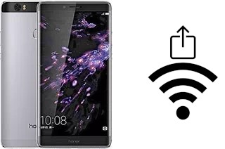 Générer un QR code avec la clé Wifi sur un Huawei Honor Note 8