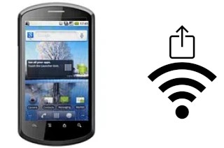 Générer un QR code avec la clé Wifi sur un Huawei U8800 IDEOS X5