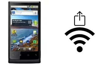 Générer un QR code avec la clé Wifi sur un Huawei U9000 IDEOS X6
