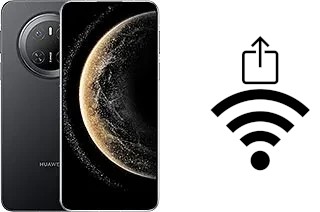 Générer un QR code avec la clé Wifi sur un Huawei Mate 70
