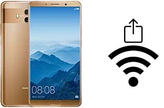 Générer un QR code avec la clé Wifi sur un Huawei Mate 10