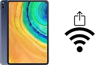 Générer un QR code avec la clé Wifi sur un Huawei MatePad Pro