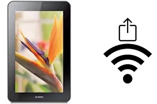 Générer un QR code avec la clé Wifi sur un Huawei MediaPad 7 Youth2