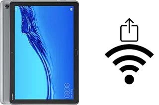 Générer un QR code avec la clé Wifi sur un Huawei MediaPad M5 lite