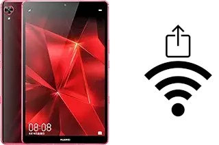 Générer un QR code avec la clé Wifi sur un Huawei MediaPad M6 Turbo 8.4