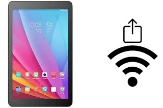 Générer un QR code avec la clé Wifi sur un Huawei MediaPad T1 10