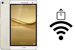 Générer un QR code avec la clé Wifi sur un Huawei MediaPad T2 7.0 Pro