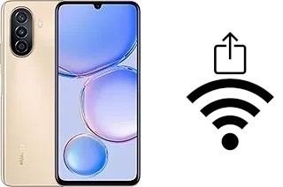 Générer un QR code avec la clé Wifi sur un Huawei nova Y71