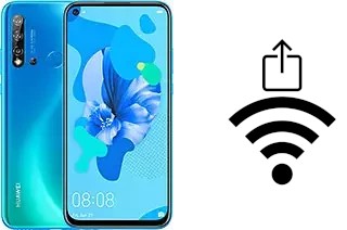 Générer un QR code avec la clé Wifi sur un Huawei P20 lite (2019)