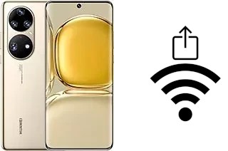 Générer un QR code avec la clé Wifi sur un Huawei P50 Pro