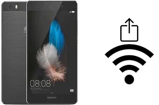 Générer un QR code avec la clé Wifi sur un Huawei P8lite