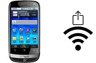 Générer un QR code avec la clé Wifi sur un Huawei T8300