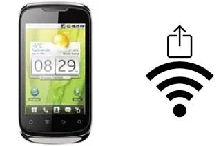Générer un QR code avec la clé Wifi sur un Huawei U8650 Sonic