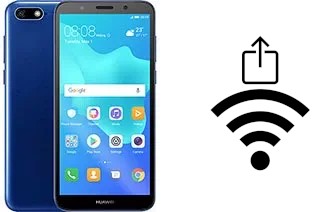 Générer un QR code avec la clé Wifi sur un Huawei Y5 Prime (2018)