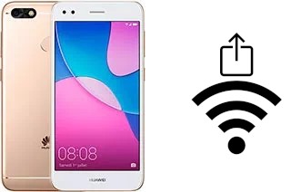 Générer un QR code avec la clé Wifi sur un Huawei P9 lite mini