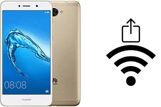 Générer un QR code avec la clé Wifi sur un Huawei Y7