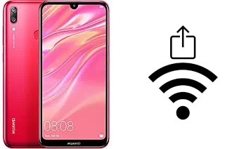 Générer un QR code avec la clé Wifi sur un Huawei Y7 Prime (2019)
