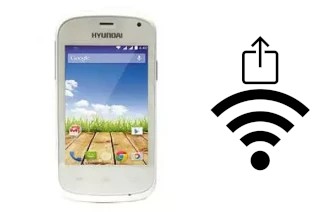 Générer un QR code avec la clé Wifi sur un Hyundai D350
