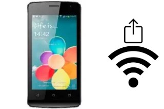 Générer un QR code avec la clé Wifi sur un Hyundai E435 Lite