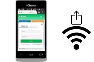 Générer un QR code avec la clé Wifi sur un i-Cherry C115