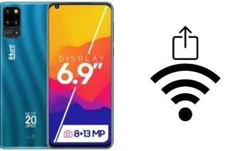 Générer un QR code avec la clé Wifi sur un iHunt Note 20 Apex 2021