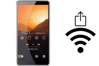 Générer un QR code avec la clé Wifi sur un Impression ImSmart C571