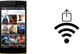Générer un QR code avec la clé Wifi sur un iNew V1