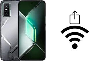 Générer un QR code avec la clé Wifi sur un Infinix GT 30 Pro