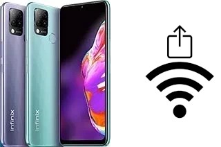 Générer un QR code avec la clé Wifi sur un Infinix Hot 10s NFC