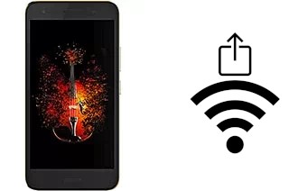 Générer un QR code avec la clé Wifi sur un Infinix Hot 5 Lite