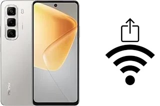 Générer un QR code avec la clé Wifi sur un Infinix Infinix Hot 50 4G