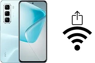 Générer un QR code avec la clé Wifi sur un Infinix Hot 50 Pro 4G
