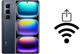 Générer un QR code avec la clé Wifi sur un Infinix Hot 50 Pro+ 4G
