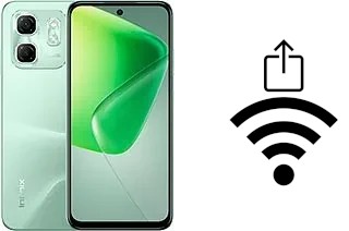 Générer un QR code avec la clé Wifi sur un Infinix Infinix Hot 50i