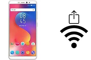 Générer un QR code avec la clé Wifi sur un Infinix Hot S3