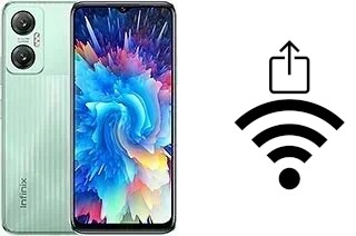 Générer un QR code avec la clé Wifi sur un Infinix Hot 20 5G