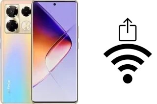 Générer un QR code avec la clé Wifi sur un Infinix Note 40 Pro 4G