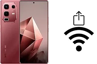 Générer un QR code avec la clé Wifi sur un Infinix Note 50s