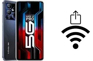 Générer un QR code avec la clé Wifi sur un Infinix Note 12 Pro 5G