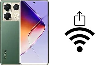 Générer un QR code avec la clé Wifi sur un Infinix Note 40S